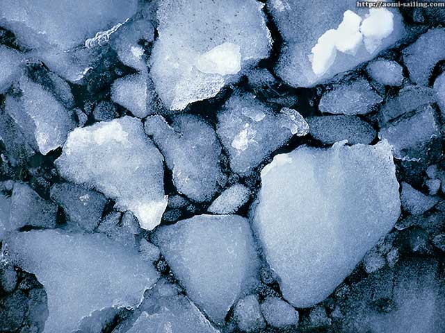 ヨットで訪れたパタゴニア、チリ多島海の風景写真