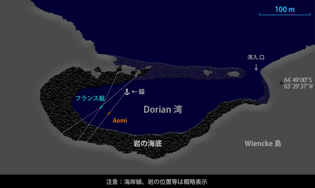 dorian bay map