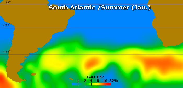 gales south atlantic summer january
