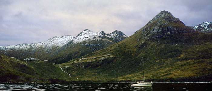 Lientur bay near CapeHorn