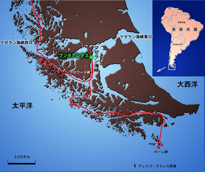 magellan strait course