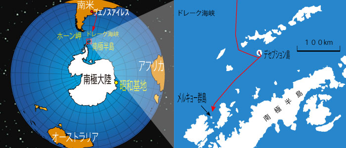 to Melchior island in the antarctic